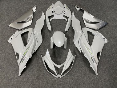 Perla Blanca 2013-2018 Kawasaki ZX6R Carenados Moto