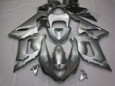 Plata 2005-2006 Kawasaki ZX6R Carenados Moto