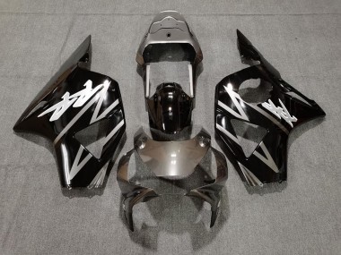 Plata Brillante & Negro 2002-2003 Honda CBR954RR Carenados Moto