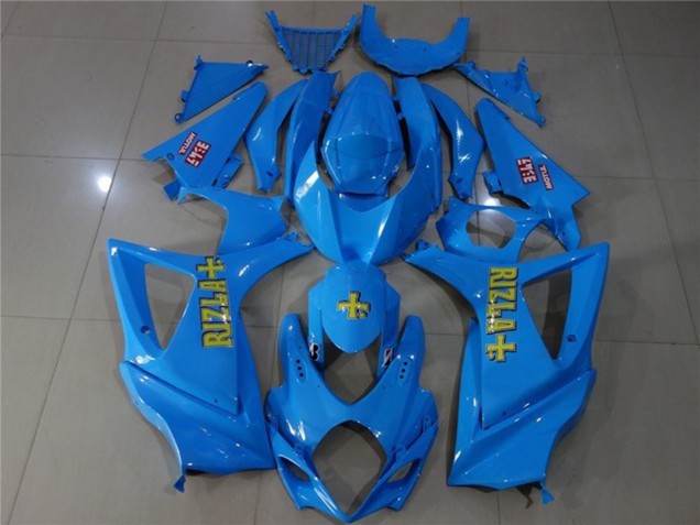 Rizla Azul 2007-2008 Suzuki GSXR 1000 Carenados Moto