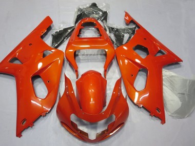 Rojo 2001-2003 Suzuki GSXR 600-750 Carenados Moto