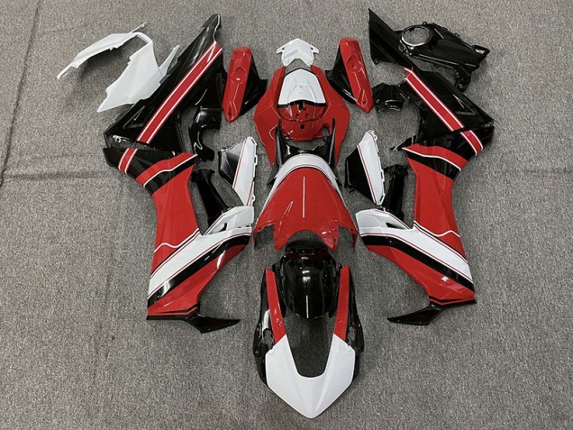 Rojo Brillo Blanco & Negro 2017-2023 Honda CBR1000RR Carenados Moto