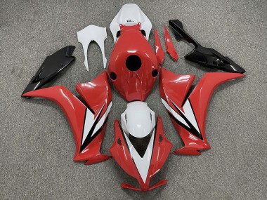 Rojo Con Blanco 2012-2016 Honda CBR1000RR Carenados Moto