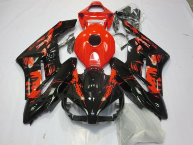 Rojo Le Mis 2004-2005 Honda CBR1000RR Carenados Moto