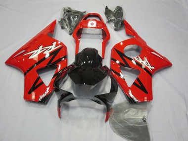 Rojo & Negro No2 2002-2003 Honda CBR954RR Carenados Moto