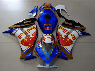 Rojo Toro Azul & Dorado 2012-2016 Honda CBR1000RR Carenados Moto