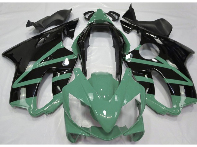 Verde Brillante 2004-2007 Honda CBR600 F4i Carenados Moto