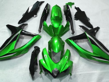 Verde Brillante 2008-2010 Suzuki GSXR 600-750 Carenados Moto