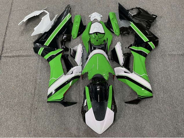 Verde Brillo Blanco & Negro 2017-2023 Honda CBR1000RR Carenados Moto