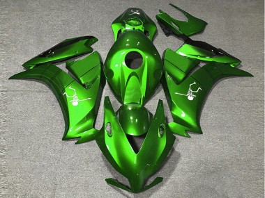 Verde Eléctrico Brillante 2012-2016 Honda CBR1000RR Carenados Moto