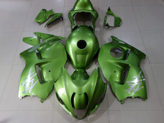 Verde Especial 1997-2007 Suzuki GSXR 1300 Carenados Moto