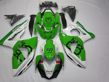 Verde Go Fun 2009-2016 Suzuki GSXR 1000 Carenados Moto