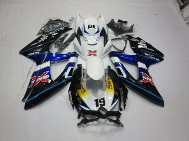 X 2008-2010 Suzuki GSXR 600-750 Carenados Moto